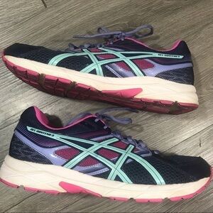 Asics Gel Contend 3 Test Navy/Pink Runners